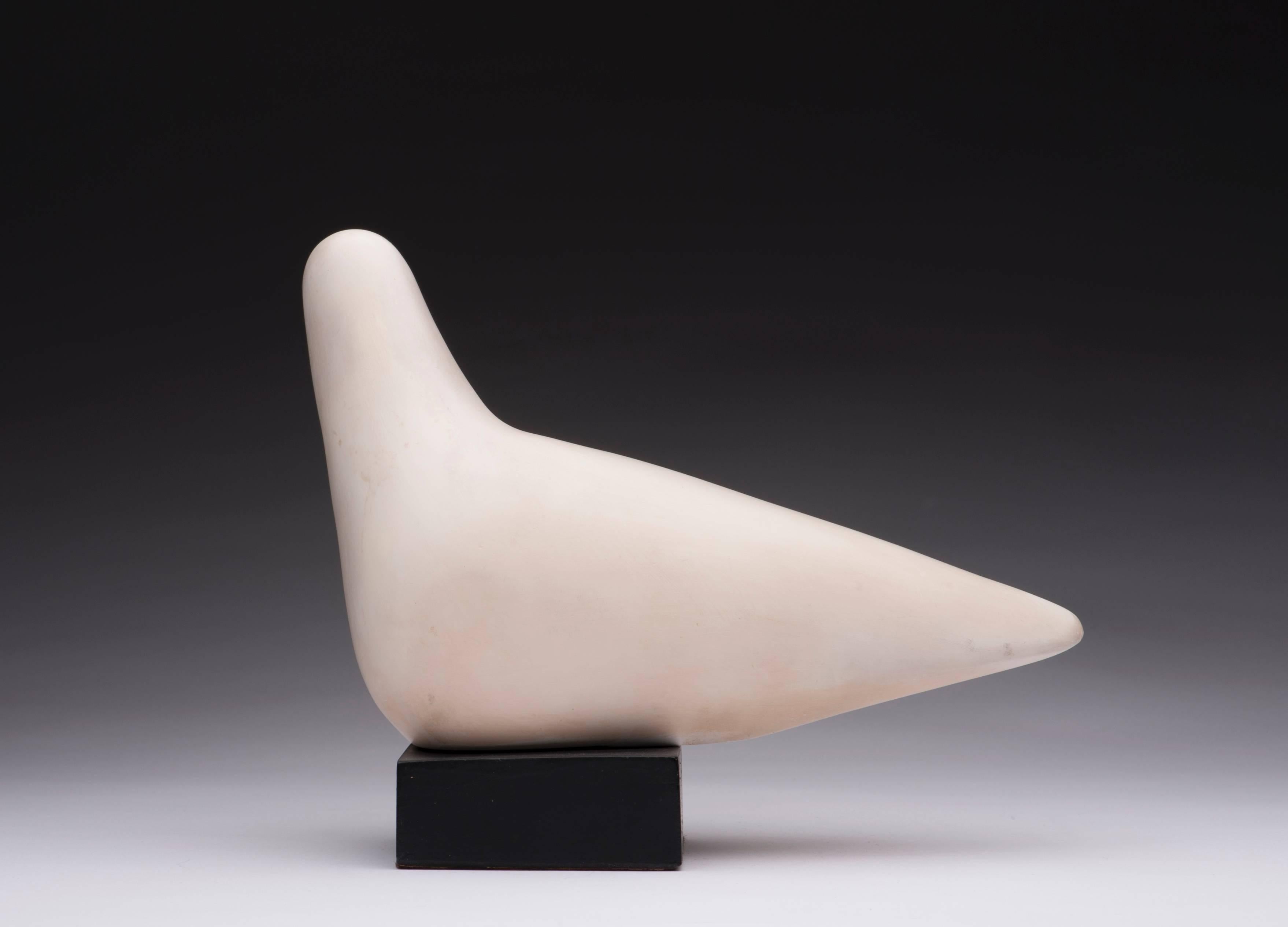 Modern Vintage Cleo Hartwig Dove Sculpture In Excellent Condition In Washington, DC