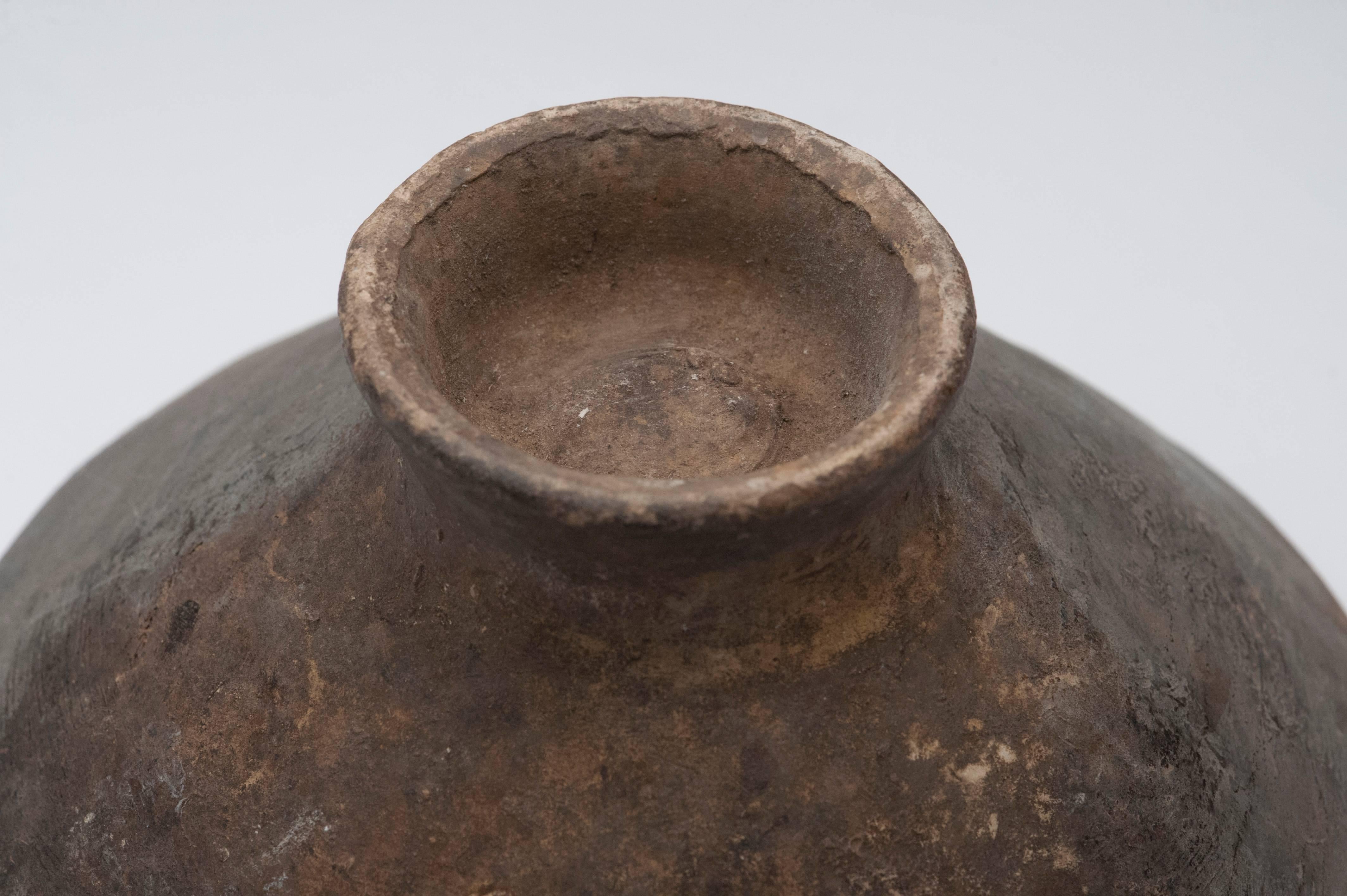 Pre-Columbian Narino Bowl with Monkey Decoration 1