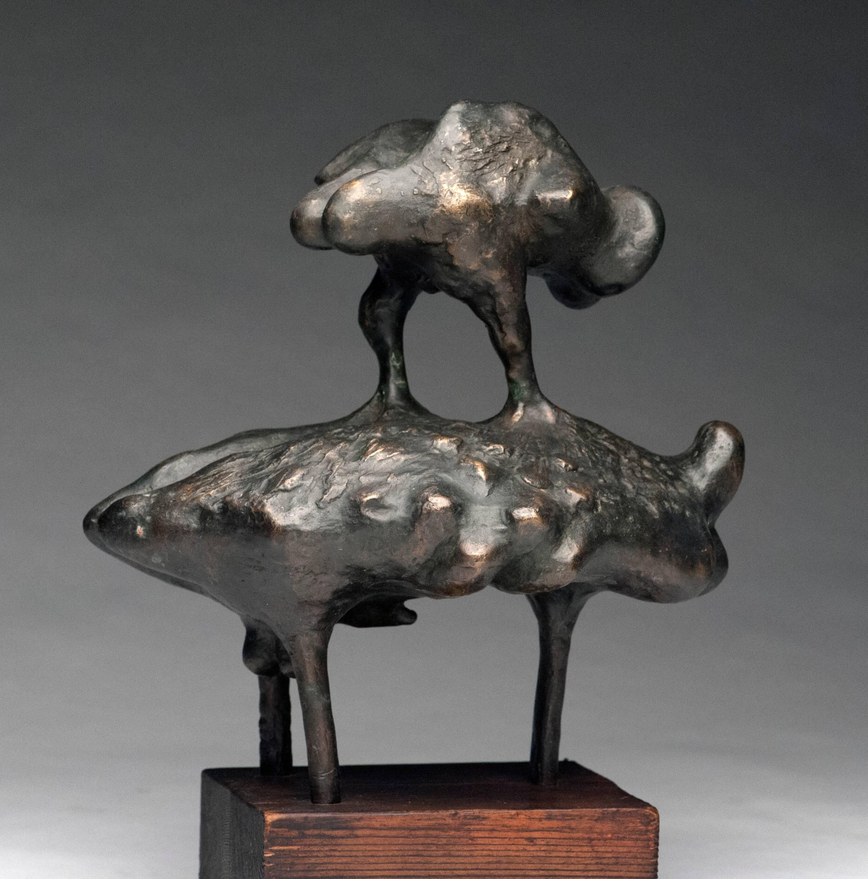Raúl Valdivieso Bronze Abstract Sculpture Latin American at 1stDibs