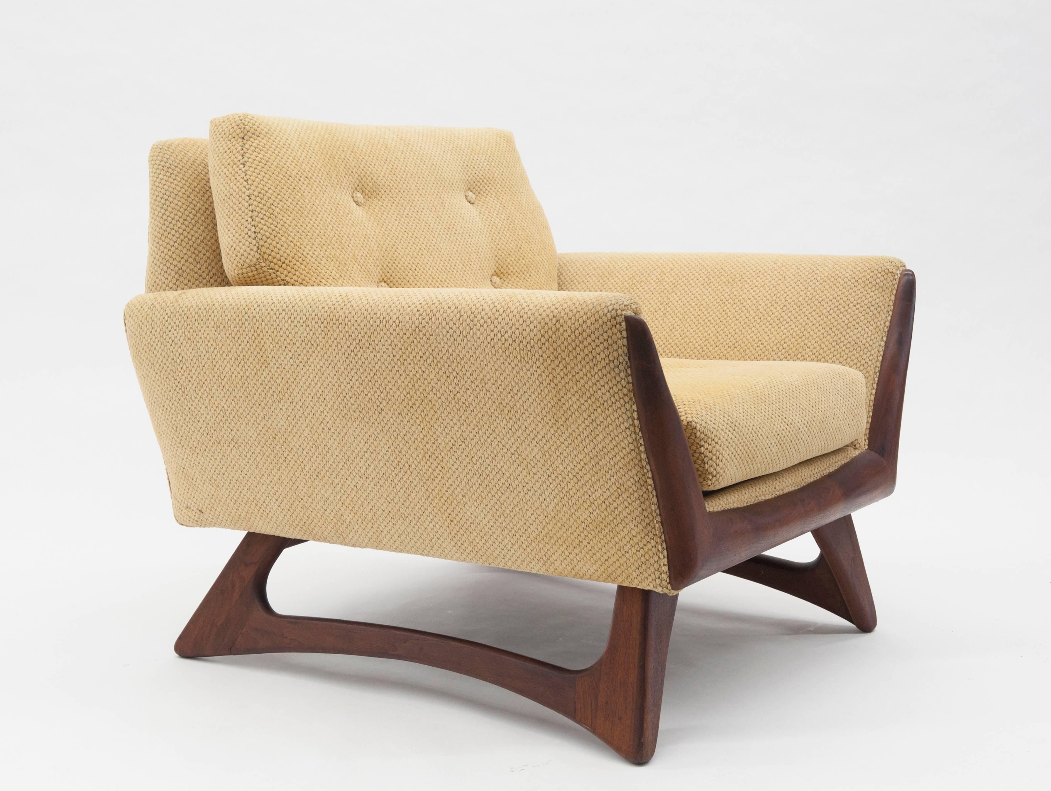 Mid-20th Century Adrian Pearsall Sculptural Lounge Chair