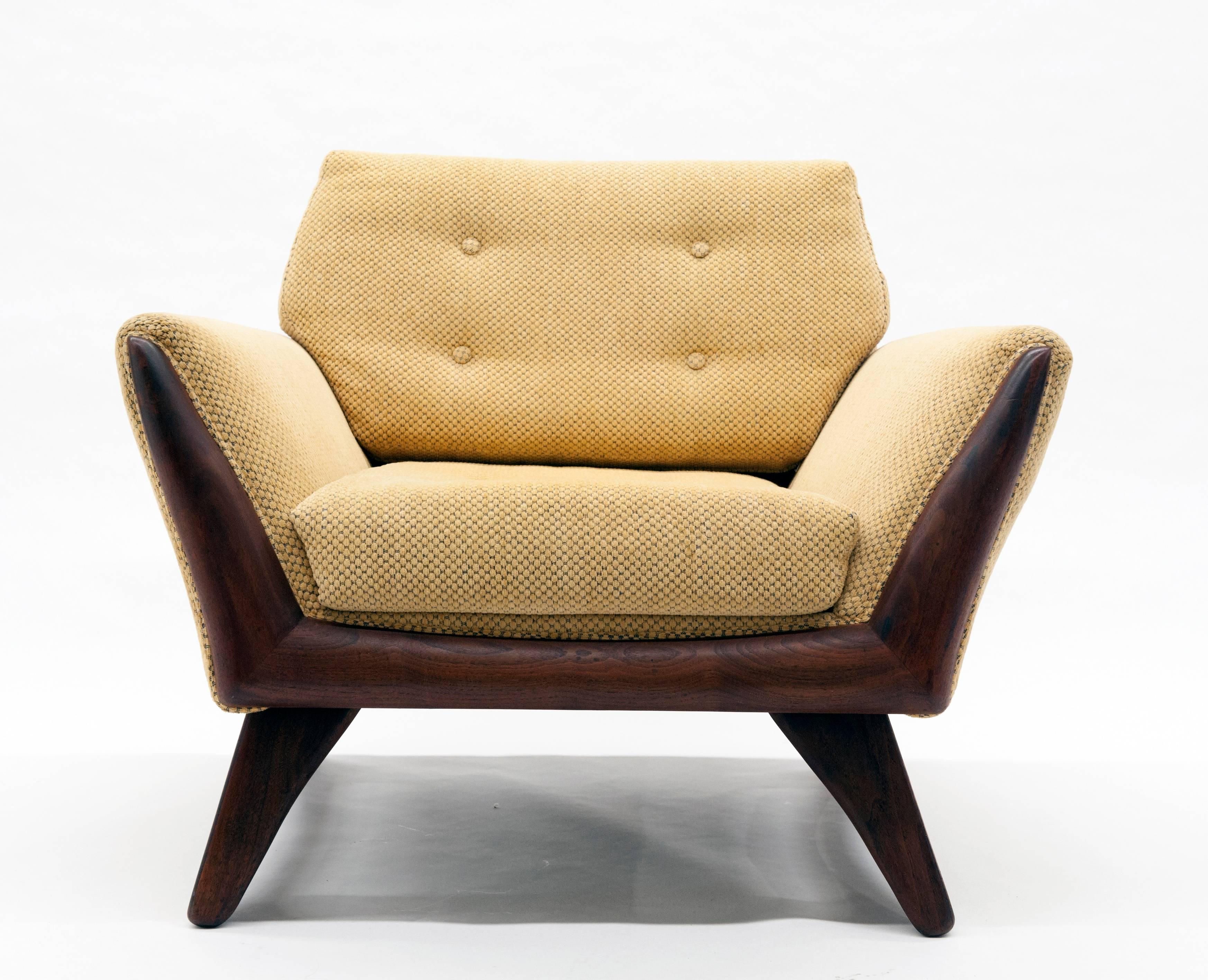 Upholstery Adrian Pearsall Sculptural Lounge Chair