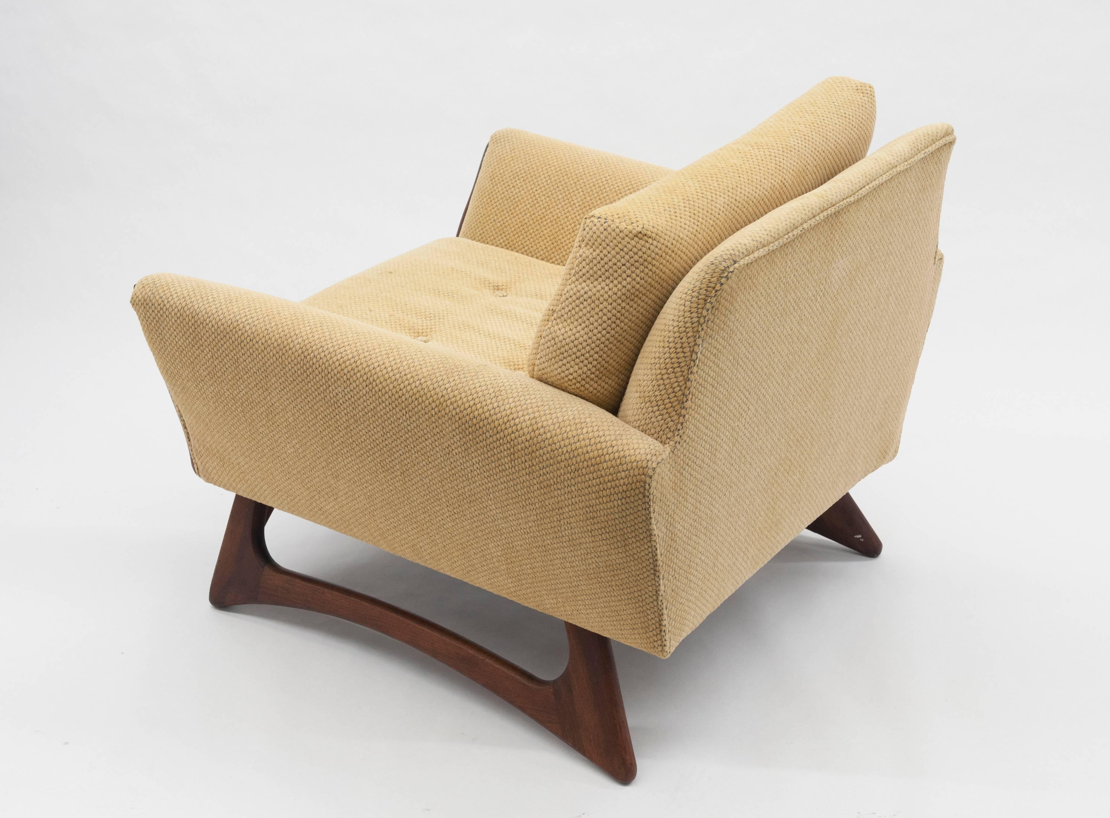 Mid-Century Modern Adrian Pearsall Sculptural Lounge Chair
