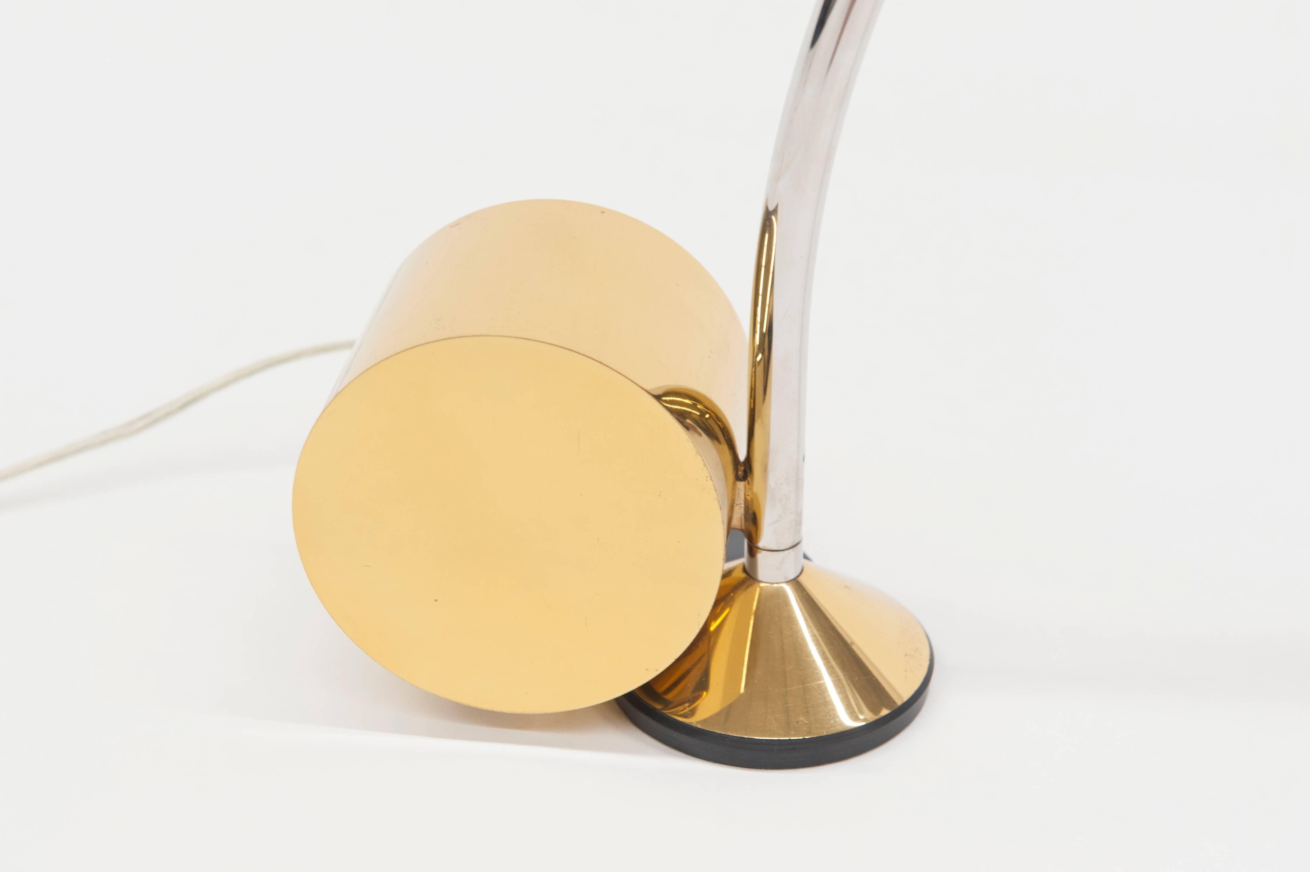 Modern Cedric Hartman Brass Counter Weight Table Lamp