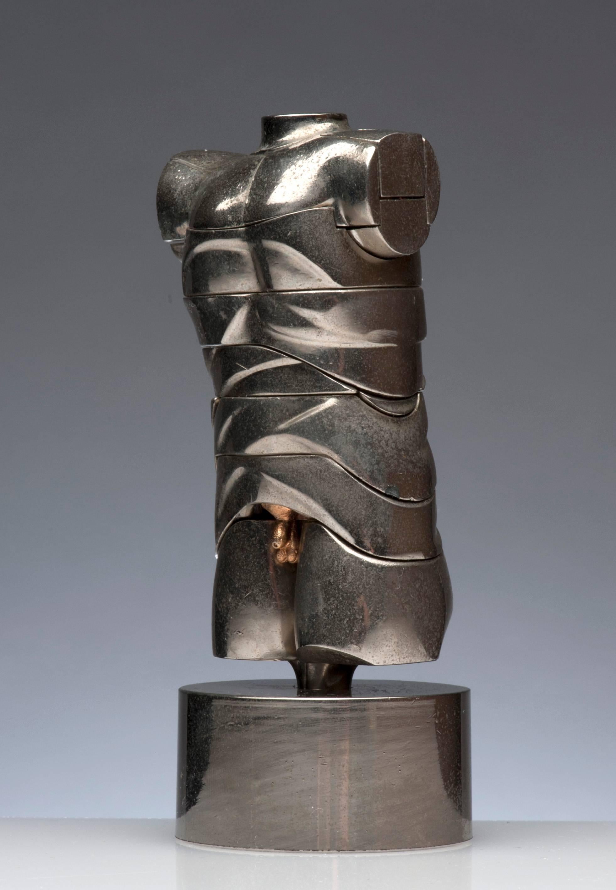 Milieu du XXe siècle Miguel Berrocal - Sculpture casse-tête Mini David