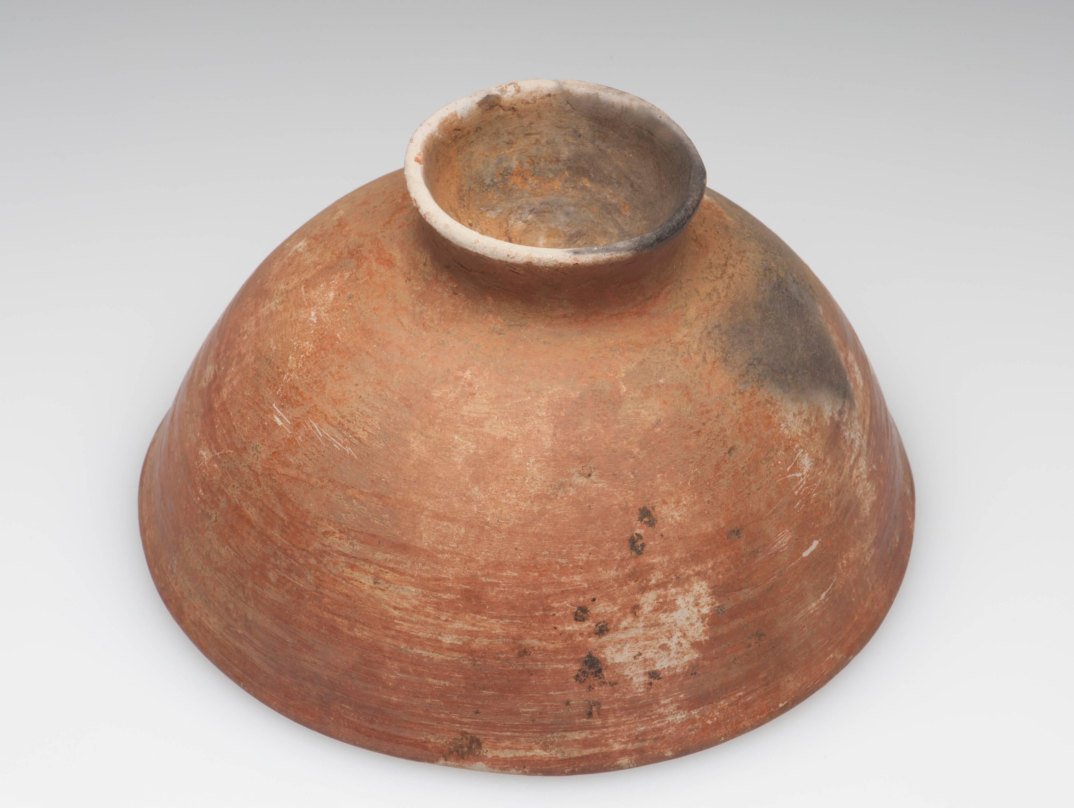 Pre-Columbian Narino Turtle Pottery Bowl 1