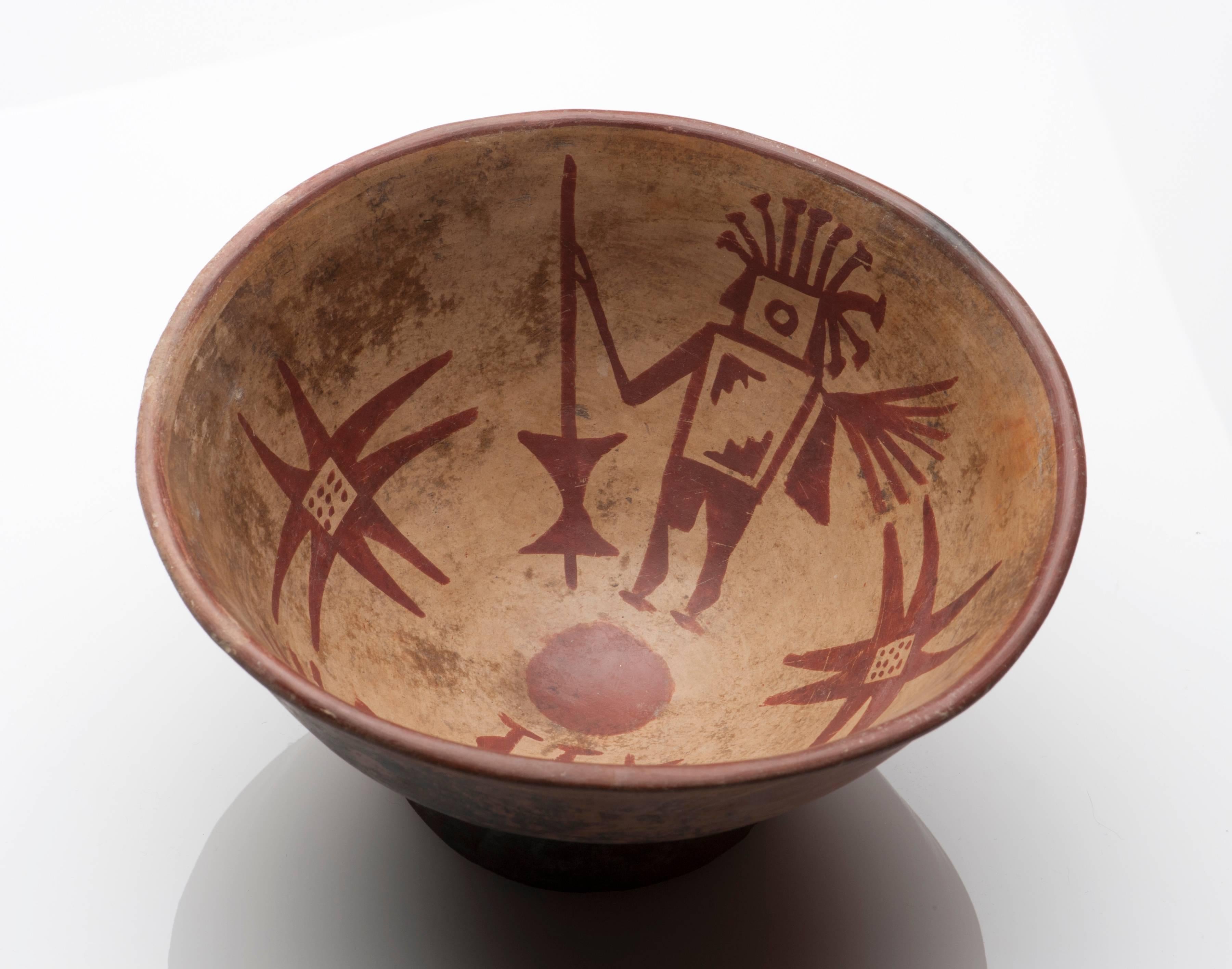 Pre-Columbian Narino Warrior Bowl 1
