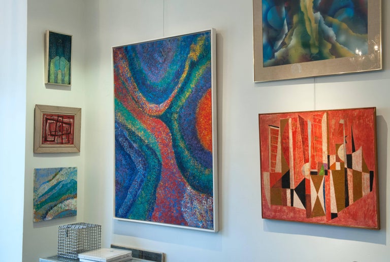 Abstract Modern Painting by Victor Young Washington Color Field