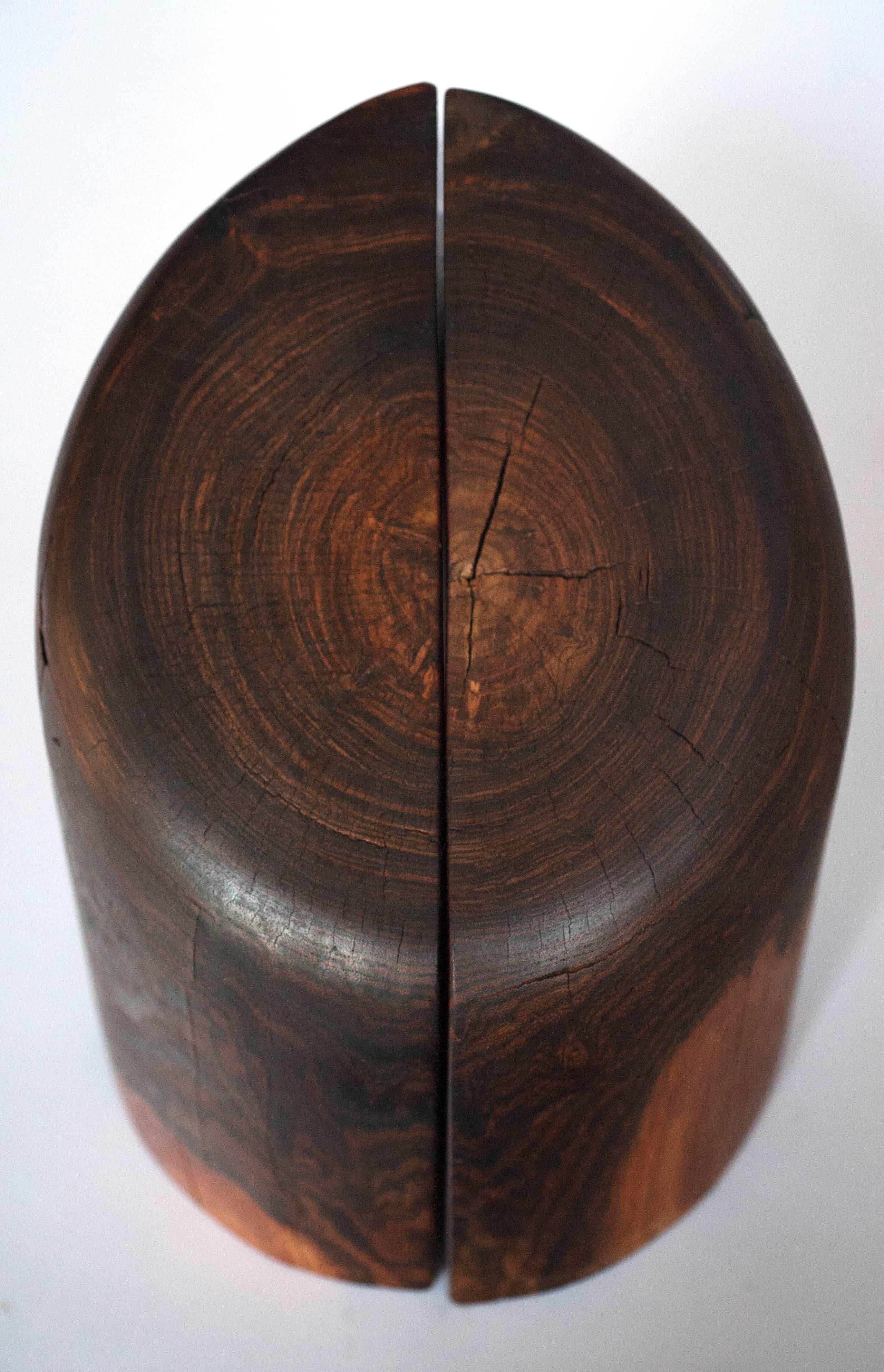 Don Shoemaker Rosewood Bookends 2