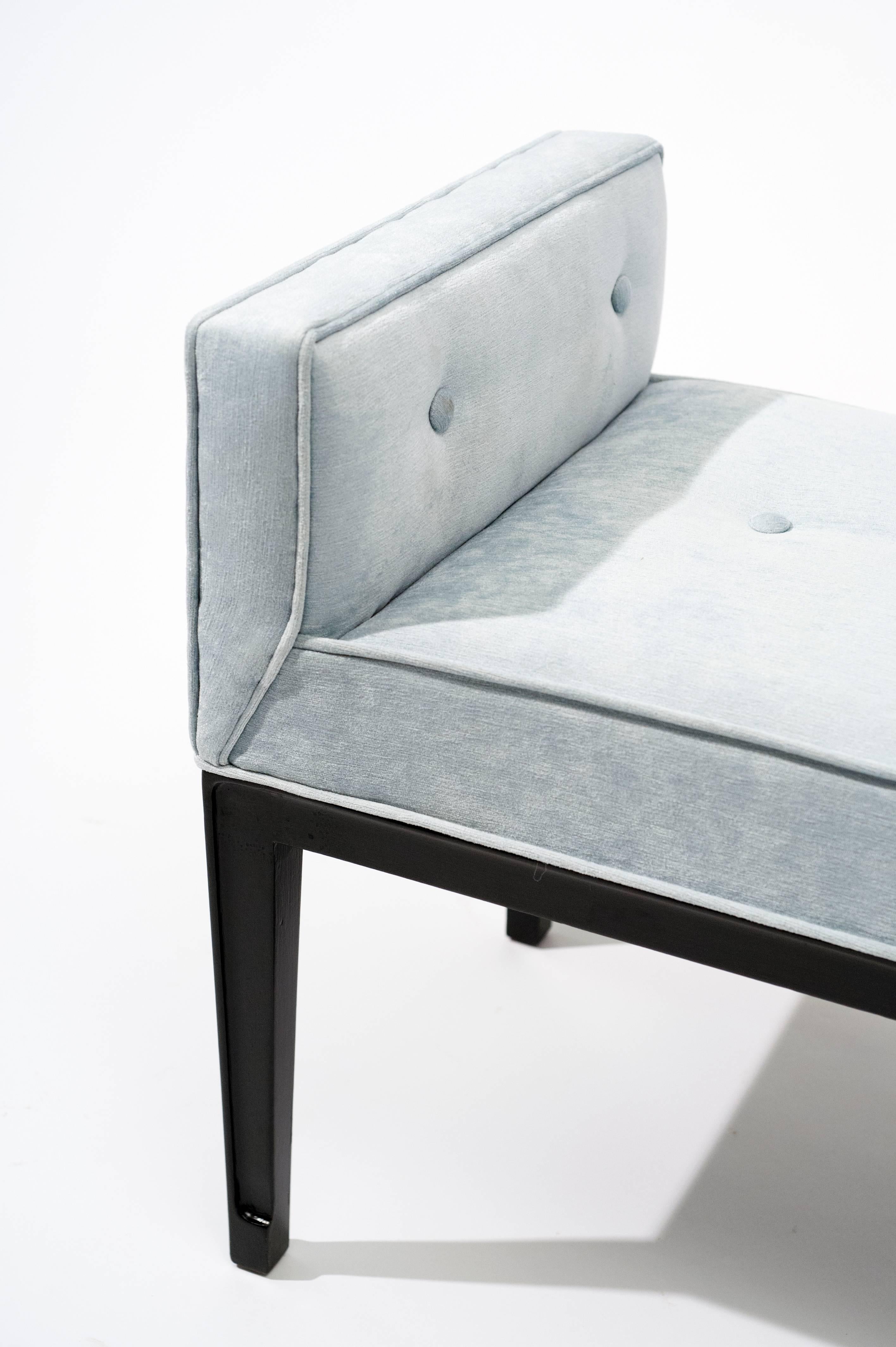 Mid-Century Modern Upholstered Bench, 1950s In Excellent Condition In Washington, DC