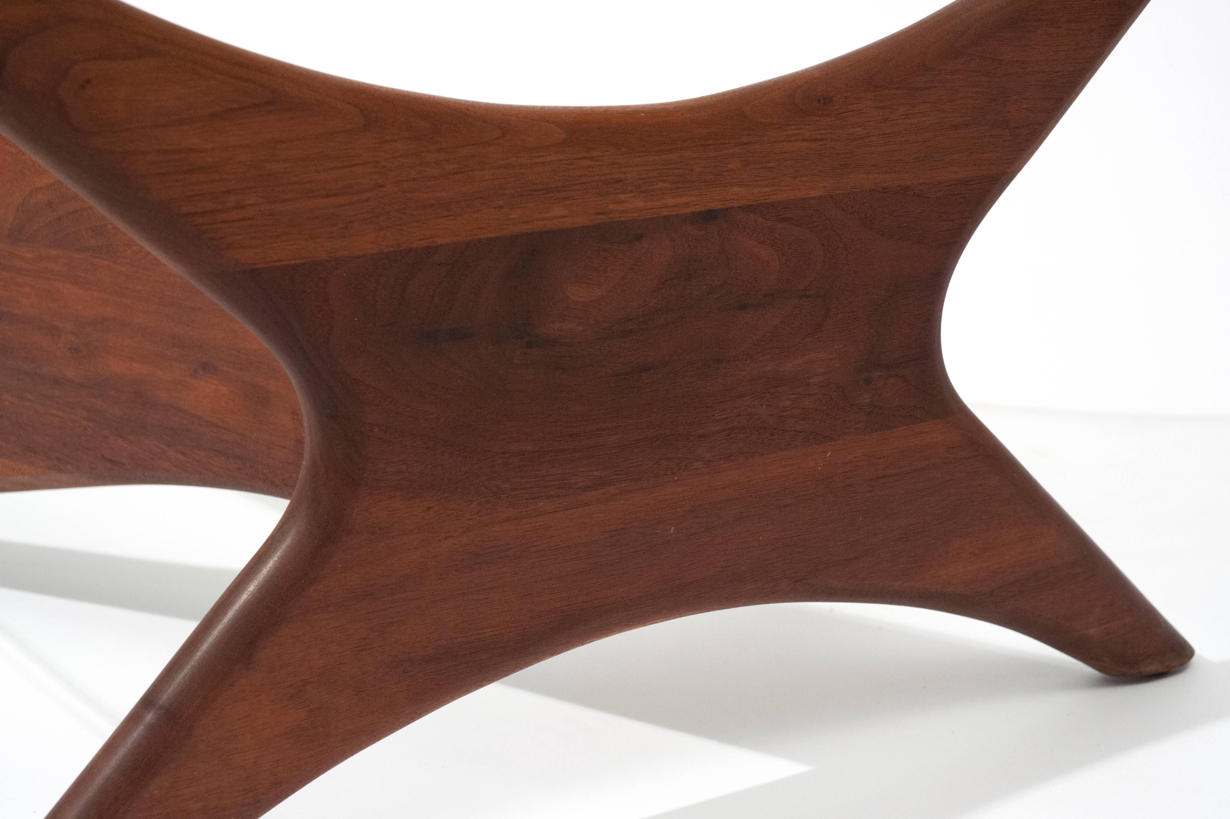 kidney shaped end table
