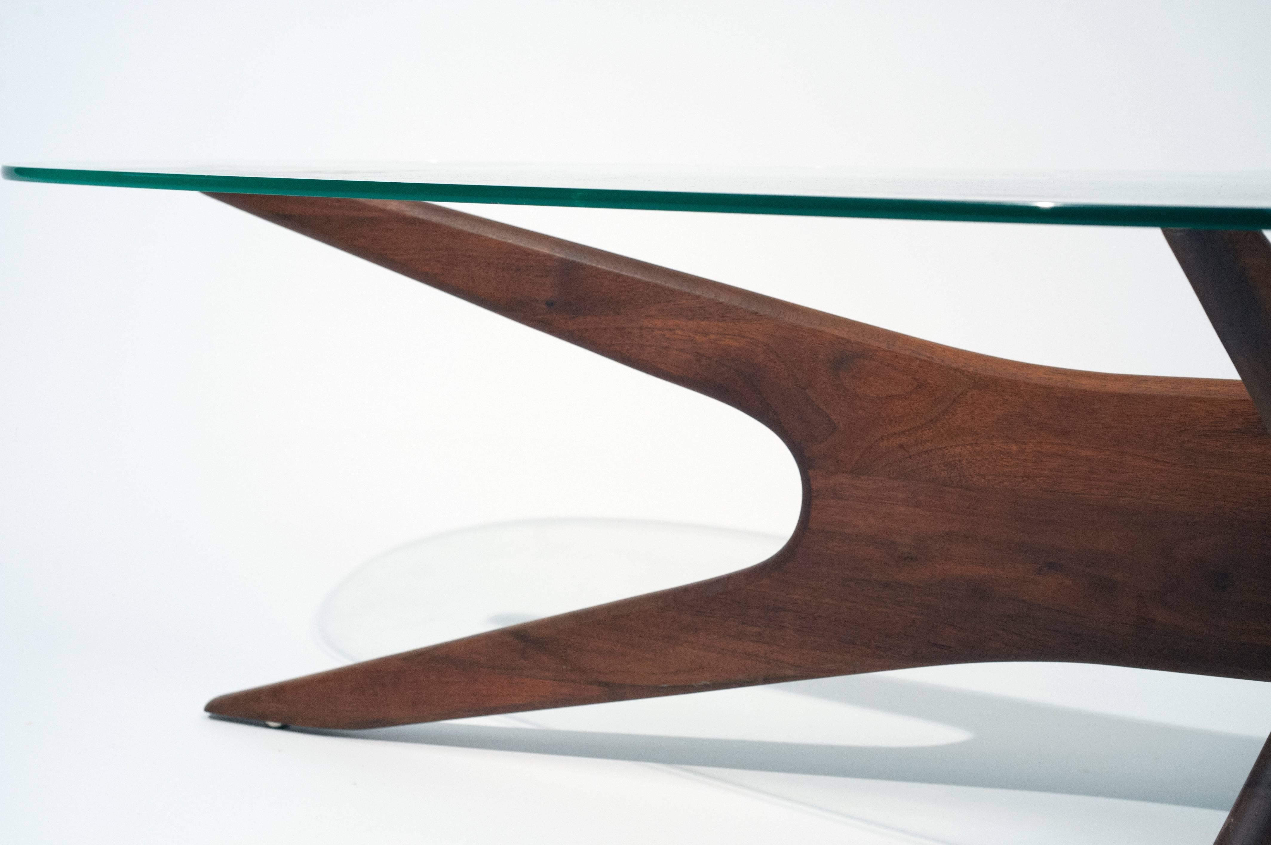 Mid-Century Modern Adrian Pearsall Biomorphic Kidney Shaped Coffee Table