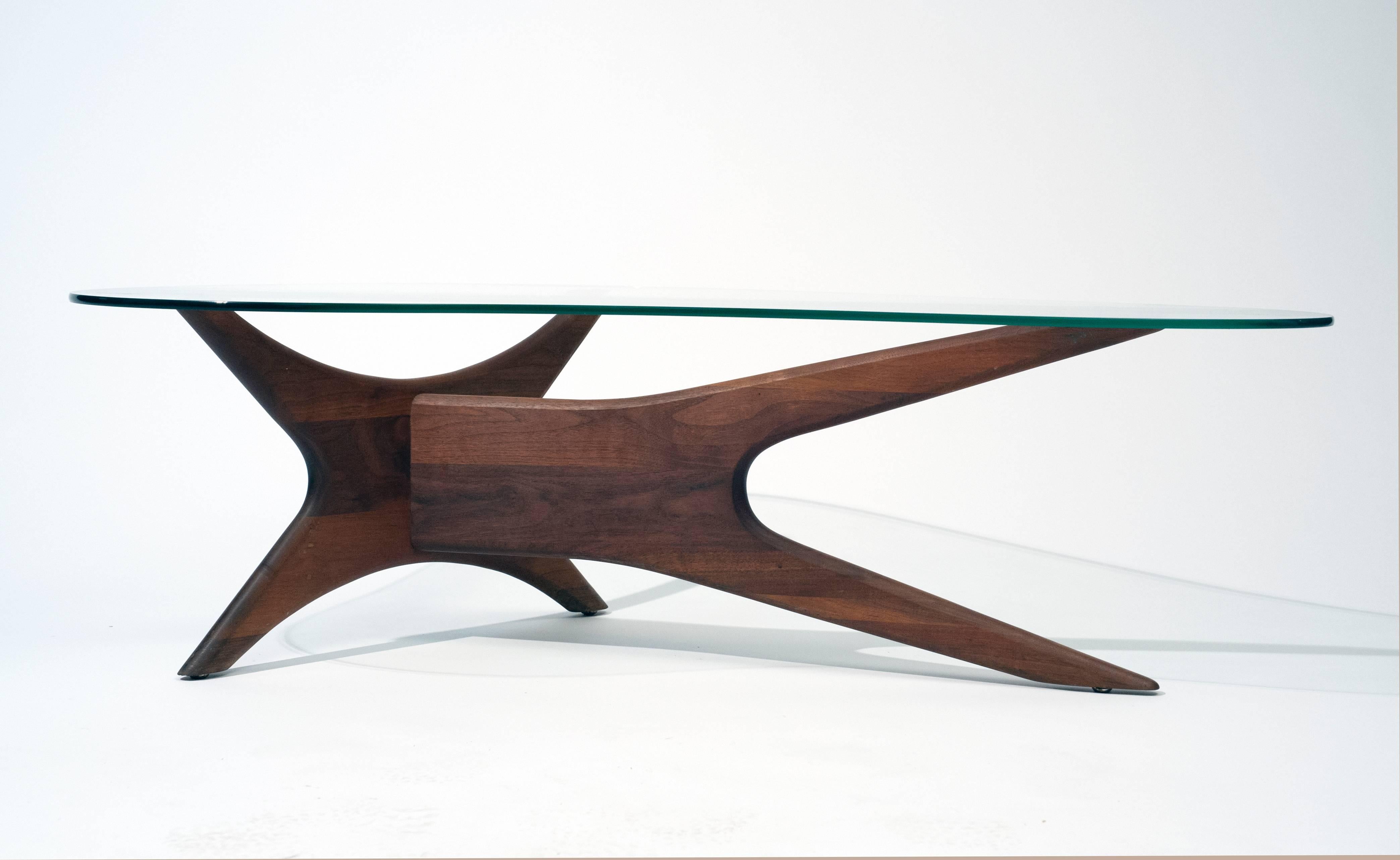 adrian pearsall kidney shaped coffee table