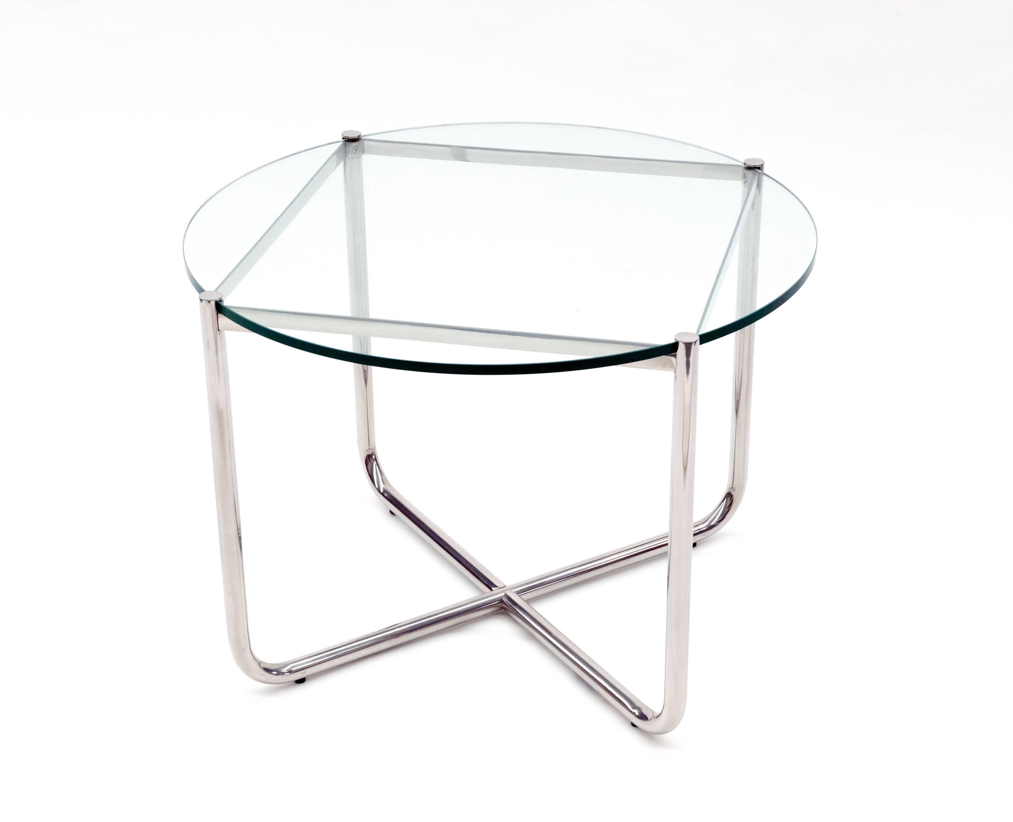 Knoll MR Side Table by Mies van der Rohe 1