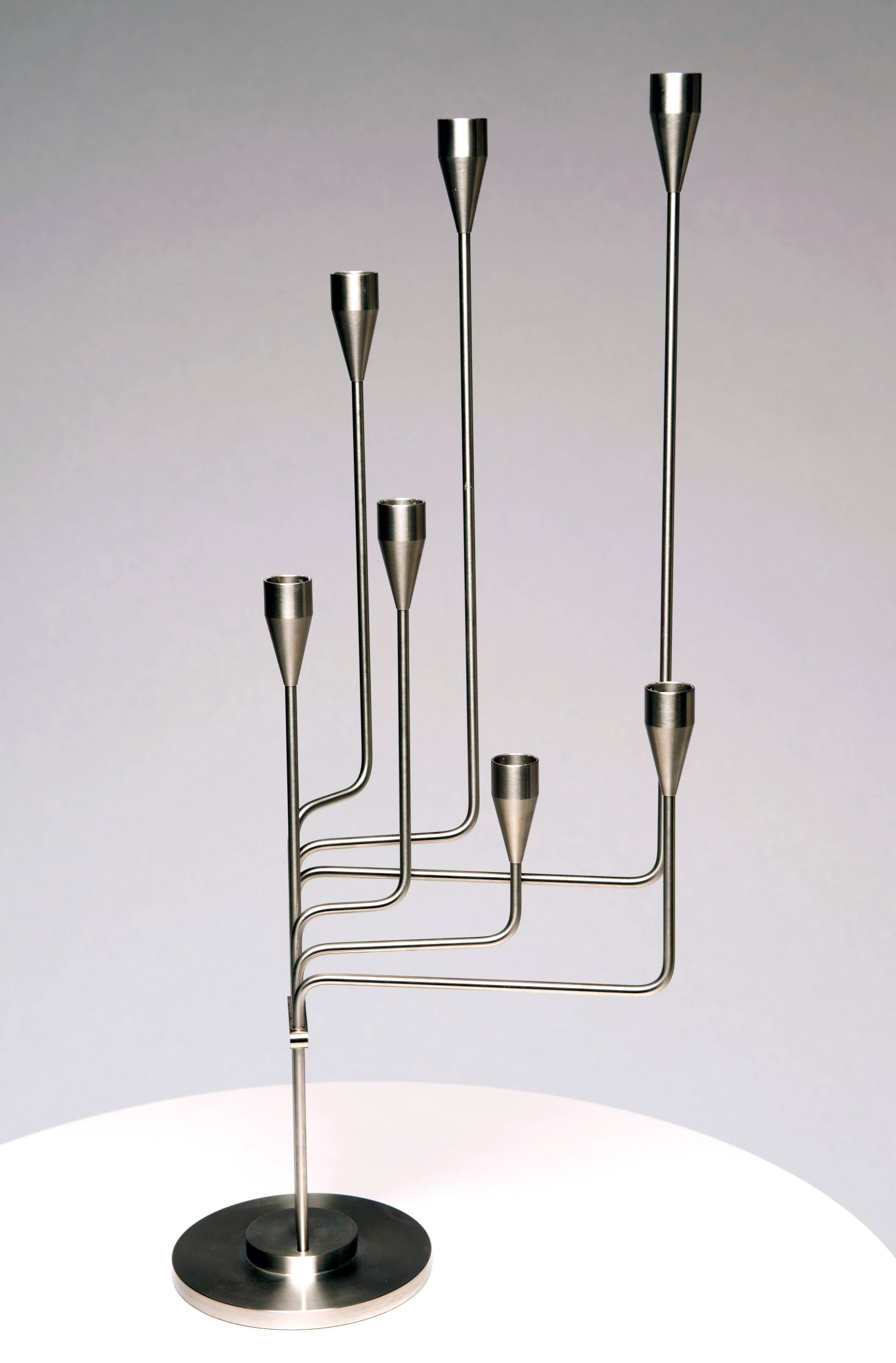 Piet Hein Stainless Candelabra 3