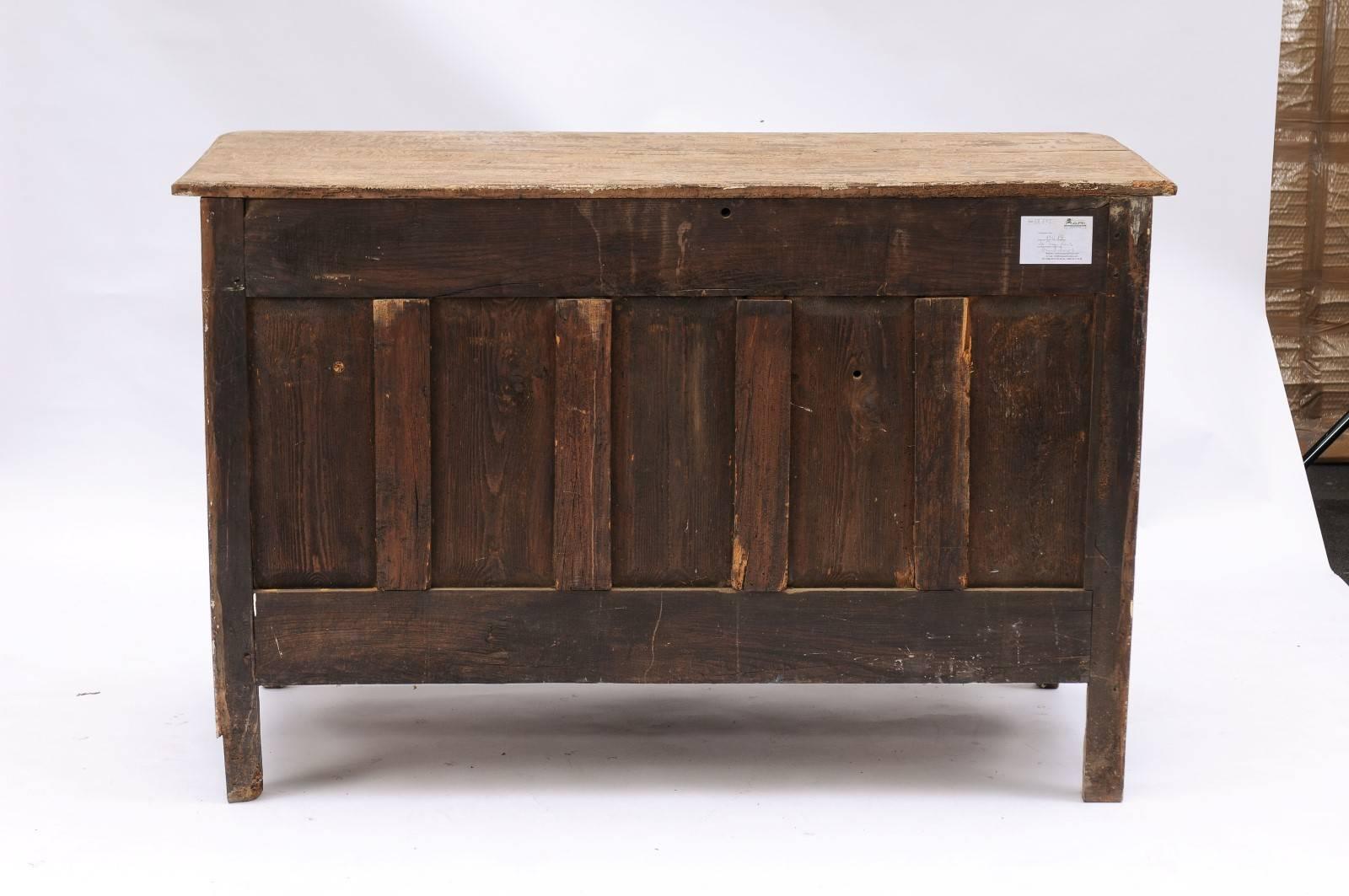 1780s Stripped Wood Two-Door Buffet from the Auvergne Region of France 3