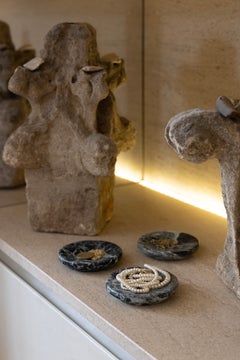 Dekorative Schale Orlo von Rytsola aus italienischem Marmor, Größe Small