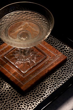 Brindisi Decorative Coaster by Rytsola, Italian Marble