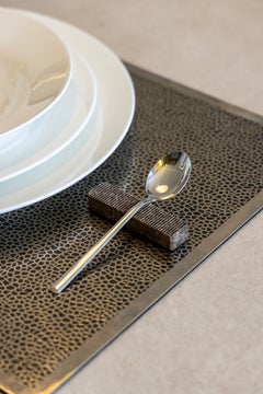 Tratto Cutlery Holder by Rytsola in Italian Marble