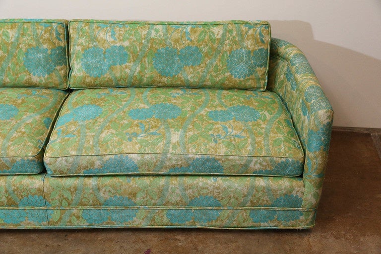 American Set of Two Erwin Lambeth Upholstered Sofas