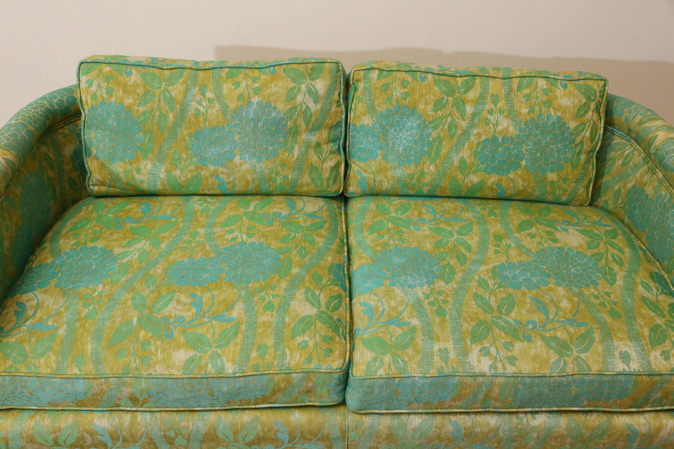 Set of Two Erwin Lambeth Upholstered Sofas 2