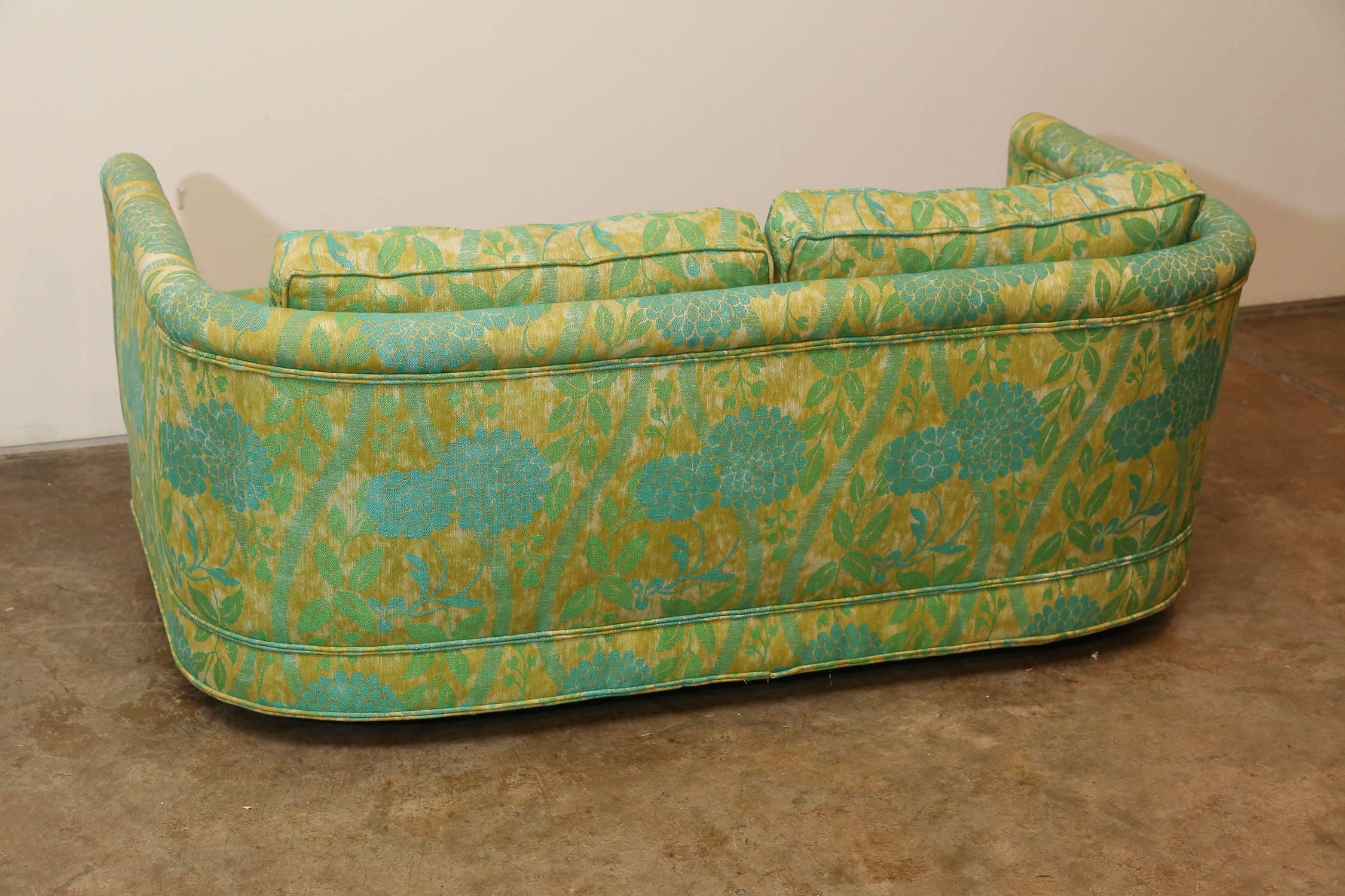 Set of Two Erwin Lambeth Upholstered Sofas 1