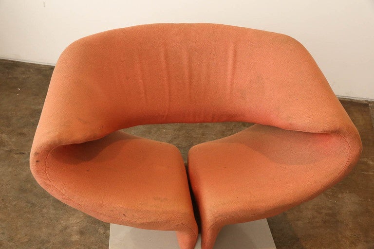 Mid-Century Modern Pierre Paulin Ribbon Chair