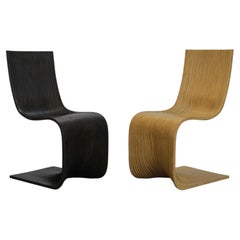 Pair of Contour Chairs by Alejandro Estrada for Piegatto, Guatemala, 2006