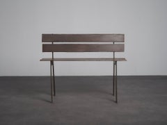 Unique Corten Steel Bench by Sjer Jacobs, Netherlands, 1990s