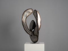 Abstract Stainless Steel Sculpture by Lea Goodman, United Kingdom, 1980s