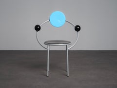 Pair of First Chairs by Michele De Lucchi for Memphis Milano, Italy, 1981