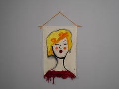 “Singer” Textile Wall Hanging by Mathilde Renes, Netherlands, 2018 – II