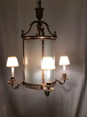 19th Century French Louis XVI Lantern Chandelier