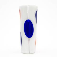 Rare Anzolo Fuga 'Spots' Vase, Murano, 1950s