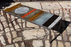 "soleil" Ceramic Coffee Table By Roger Capron