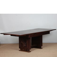 Dining table in the style of Charles Dudouyt, 1940