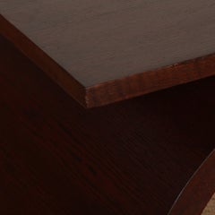 Oak coffee table/side table, French craftsmanship from the 1930s