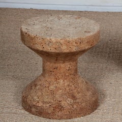 Set of 3 Cork stools by Jasper Morrison for Vitra, 2004