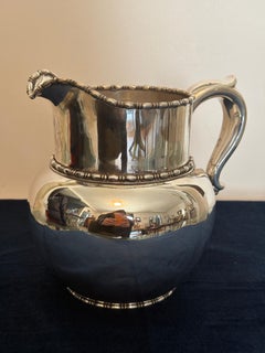 Américan Sterling Silver Water Pitcher with hallmark Bigelow Kennard & Co