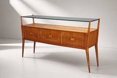 Kommode, Kirschholzfurnier, 1950er Jahre