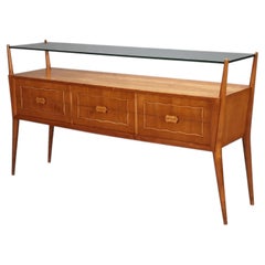Kommode, Kirschholzfurnier, 1950er Jahre