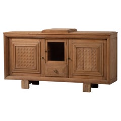 Oak Sideboard, France, 1940s