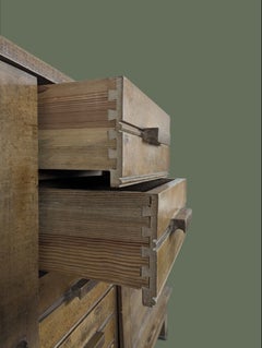 Attributed to Rene Gabriel, Reconstruction Buffet, Oak, France, 1940s
