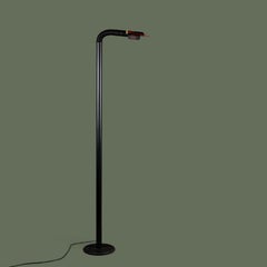 Targetti Sankey Adjustable Floor Lamp, Enameled Metal, Italy, 1980s
