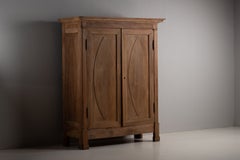 Antique French Wardrobe, Walnut, Original Patina, 1800s Design