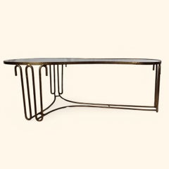 Rare Kidney-shaped Coffee Table in the manner of Royere