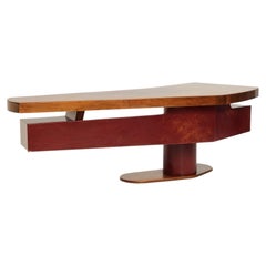 Bureau Boomerang attribué à Renzo Schirolli