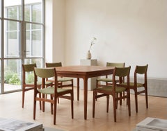 Set of 6 Danish Teak Dining Chairs Attributed to Erik Buch, 1960s