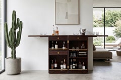 Danish Captains Bar by Reno Wahl Iversen for Dyrlund, 1960s