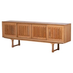 Title: Danish Oak Sideboard Attributed to Henning Kjærnulf, 1960s