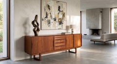 Danish Teak Sideboard Attributed to Arne Vodder for Skovby Møbelfabrik, 1960s